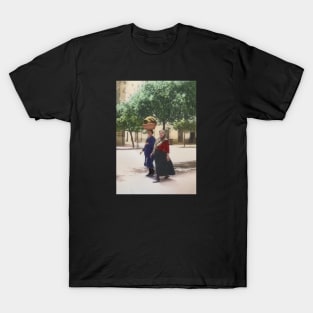 Italy, San Severo. Two Women Walking, 1944 T-Shirt